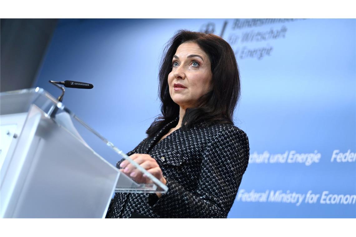 Wirtschaftsministerin Reiche in Berlin.