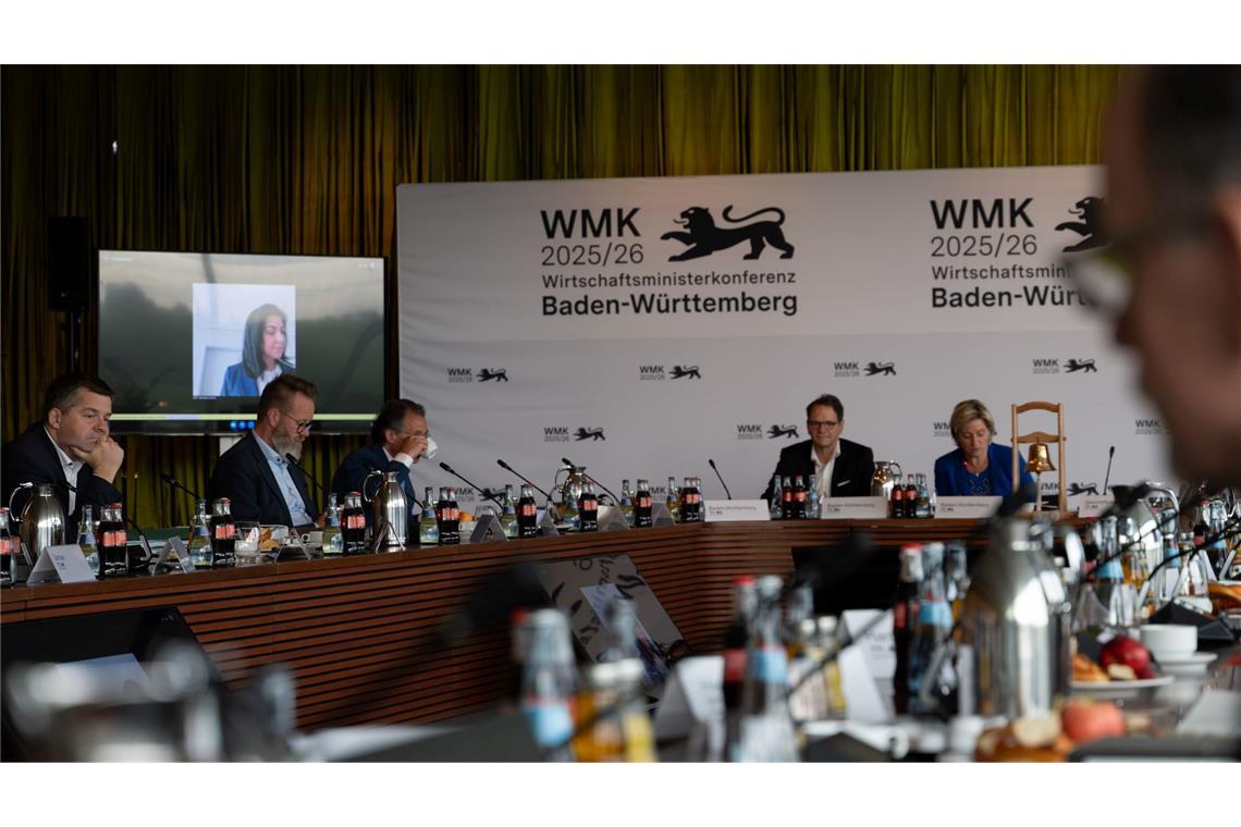 Länder gegen komplettes Verbot der PFAS-Chemikalien Wirtschaftsministerkonferenz in Stuttgart. (Foto aktuell).