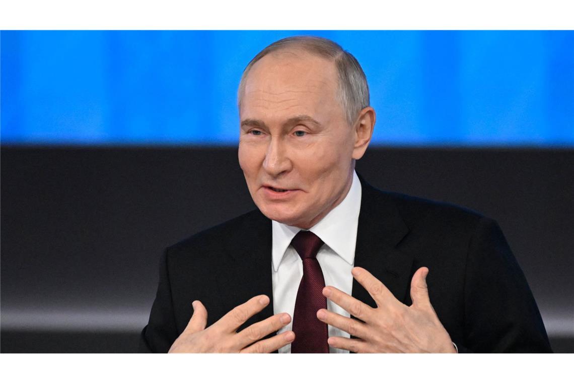 Putin: „Ich habe Russland vor dem Abgrund gerettet“ Wladimir Putin sieht die Ukraine als eine Art Schießübungsplatz.