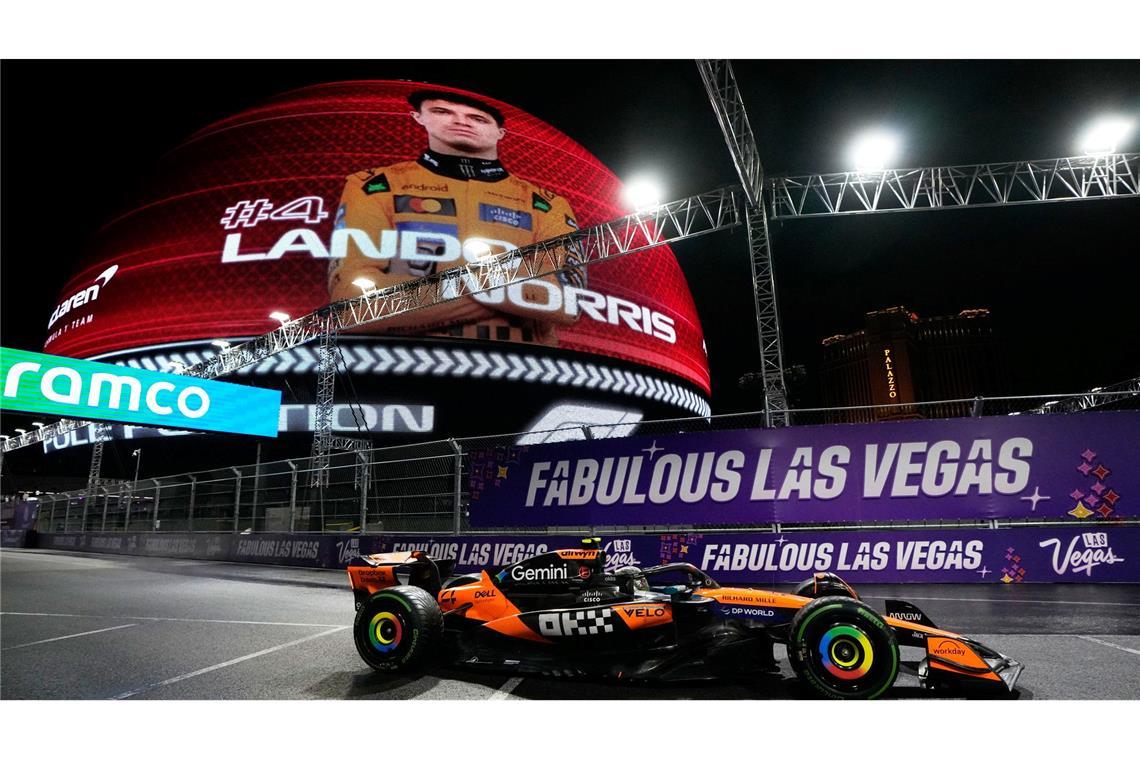 WM-Spitzenreiter Norris kam mit den Bedingungen besser zurecht als alle anderen.