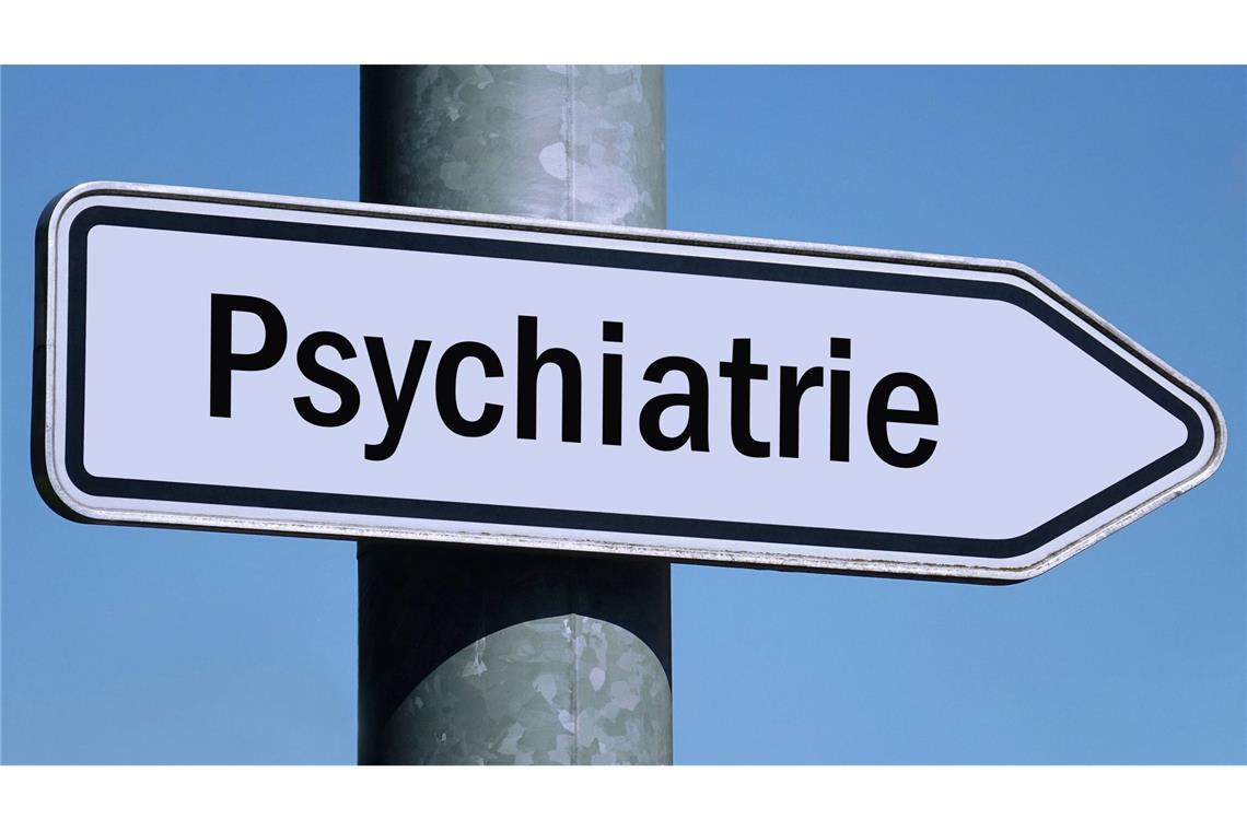 Wo bitte geht’s in die Psychaitrie? (Fotomontage).