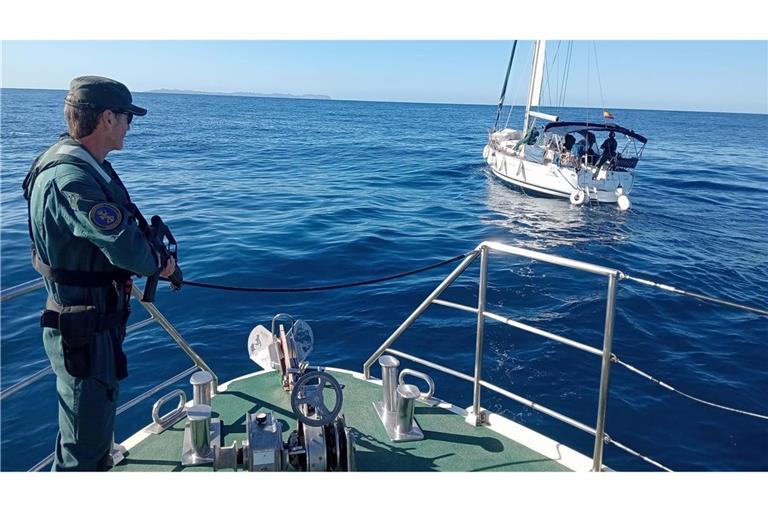 Wohin die beiden Obdachlosen mit dem auf Mallorca geklauten Segelboot wollten, ist unbekannt.