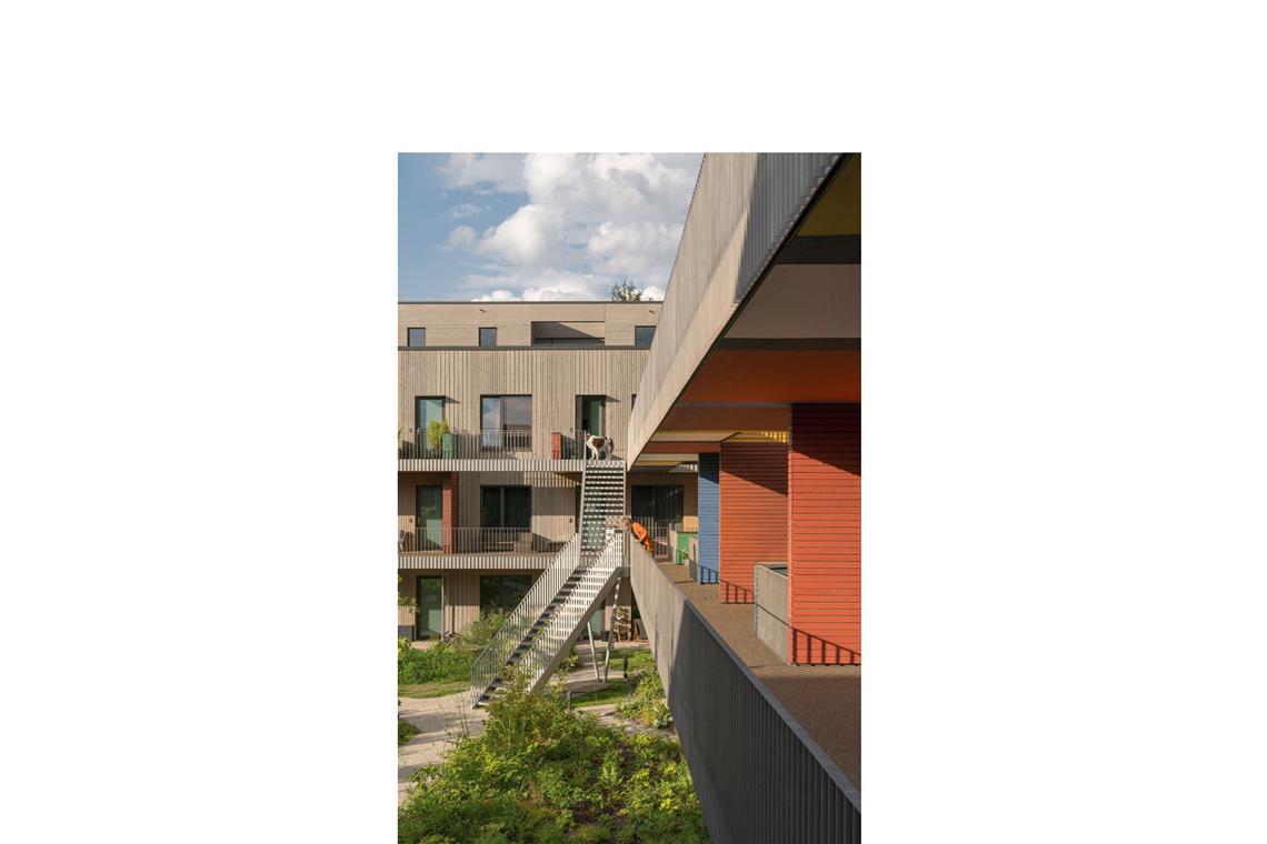 Großer Architekturpreis – auch diese Stuttgarter Bauten sind nominiert Wohnquartier in Mannheim – Sauerbruch Hutton: Franklin Village.