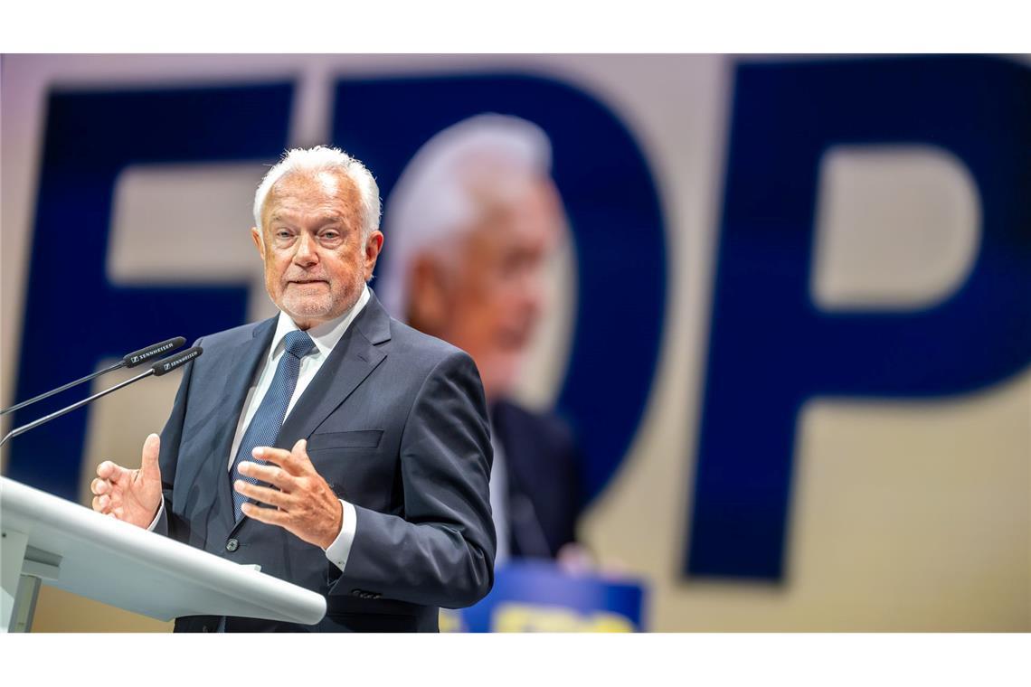 Wolfgang Kubicki siegt in Kampfabstimmung um den FDP-Vorsitz