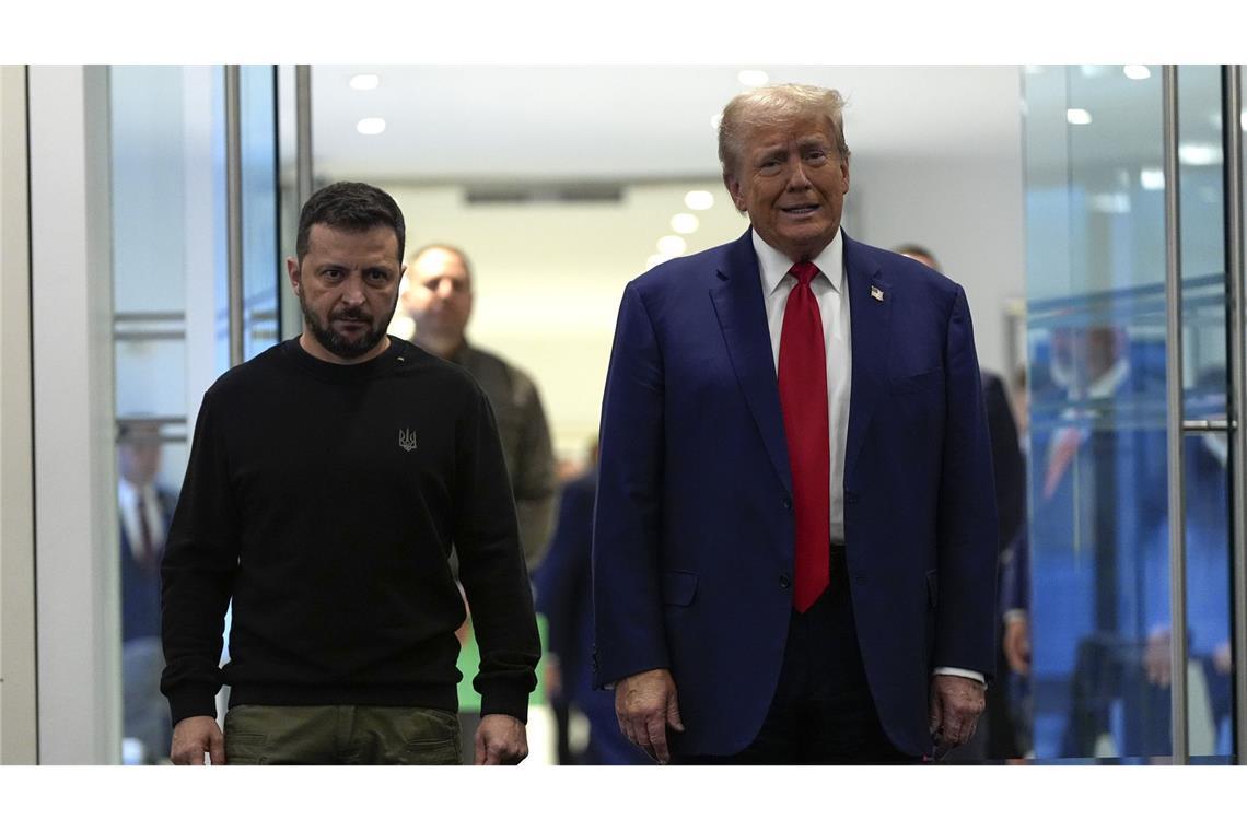 Selenskyj erwartet US-Delegation noch in dieser Woche Wolodymyr Selenskyj erwartet ein Team des US-Präsidenten Donald Trump in Kiew. (Archivbild)
