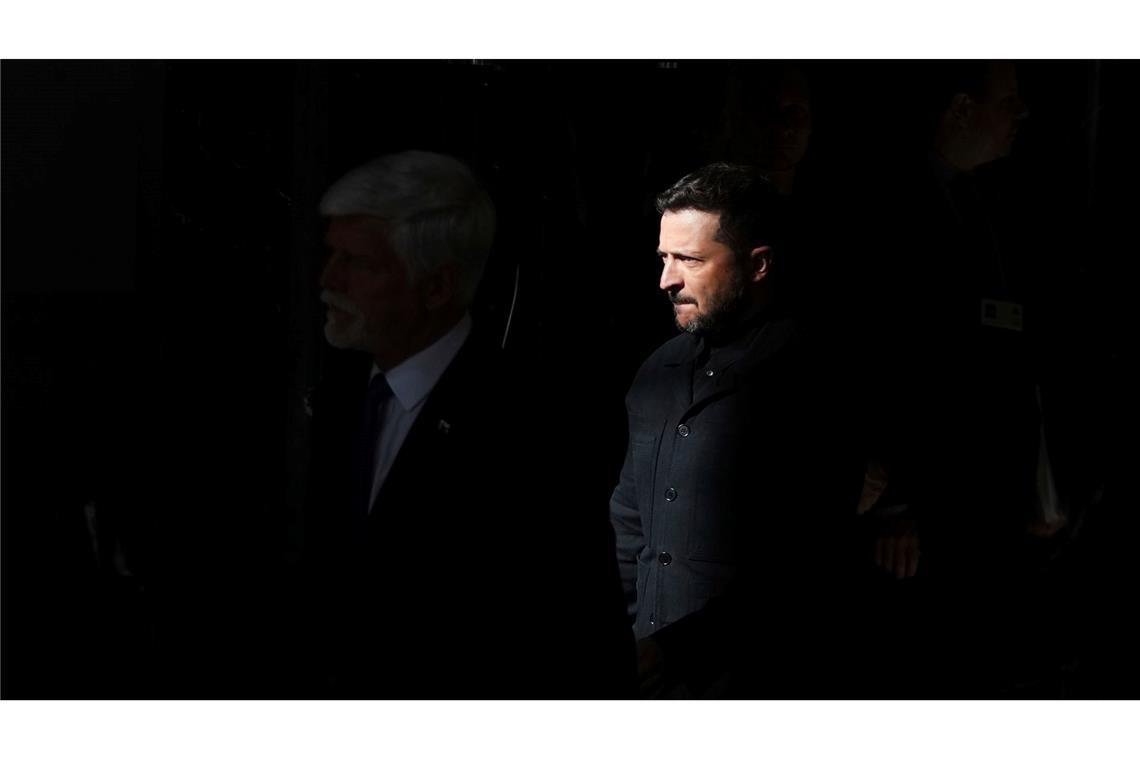 Bilder des Tages Wolodymyr Selenskyj in Prag