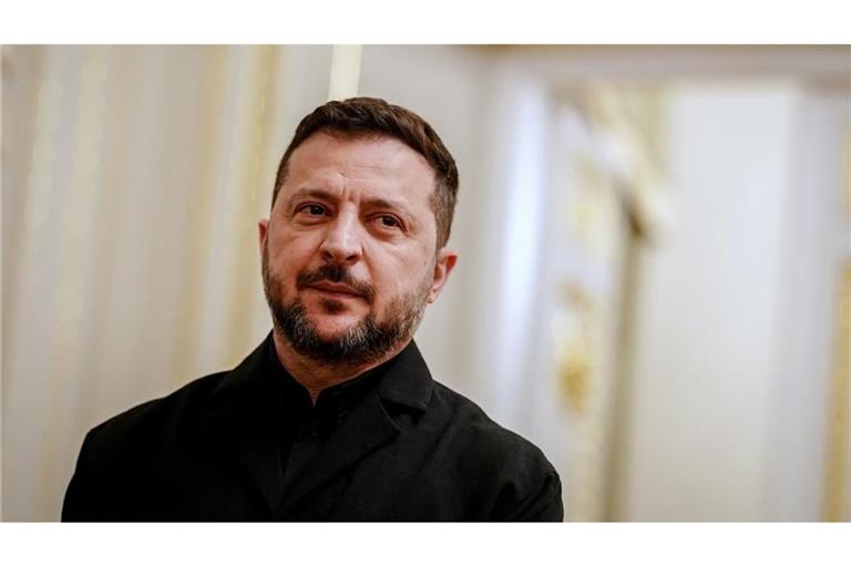 Wolodymyr Selenskyj, Präsident der Ukraine, rechnet mit einem neuen Großangriff des russischen Militärs (Archivbild).