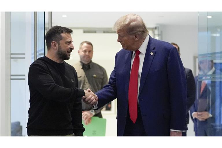 Wolodymyr Selenskyj und Donald Trump wollen sich im Rahmen des G7-Gipfels treffen. (Archivbild)