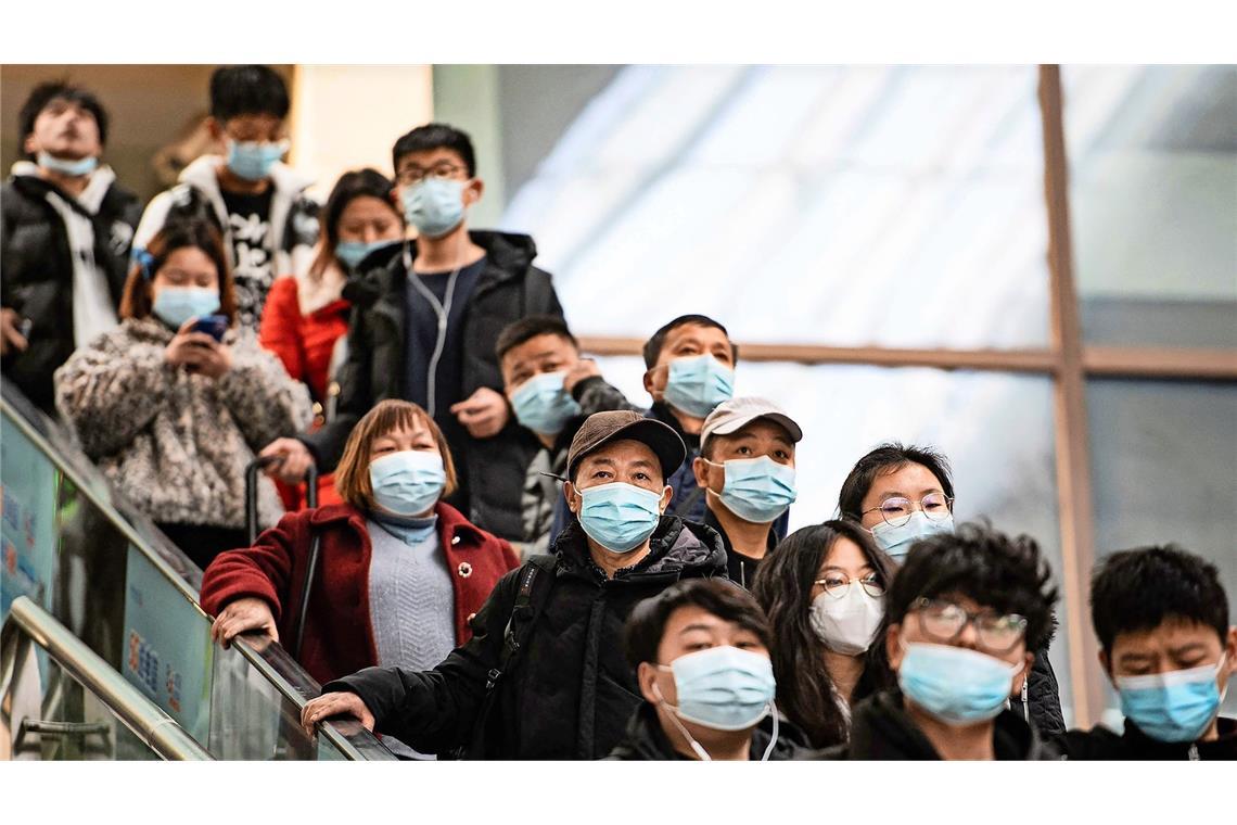 Wie Corona in China nachwirkt Wuhan im Januar 2022. Bis zum Ende des Jahres sollte sich der Alltag in China zum Spießrutenlauf entwickeln.