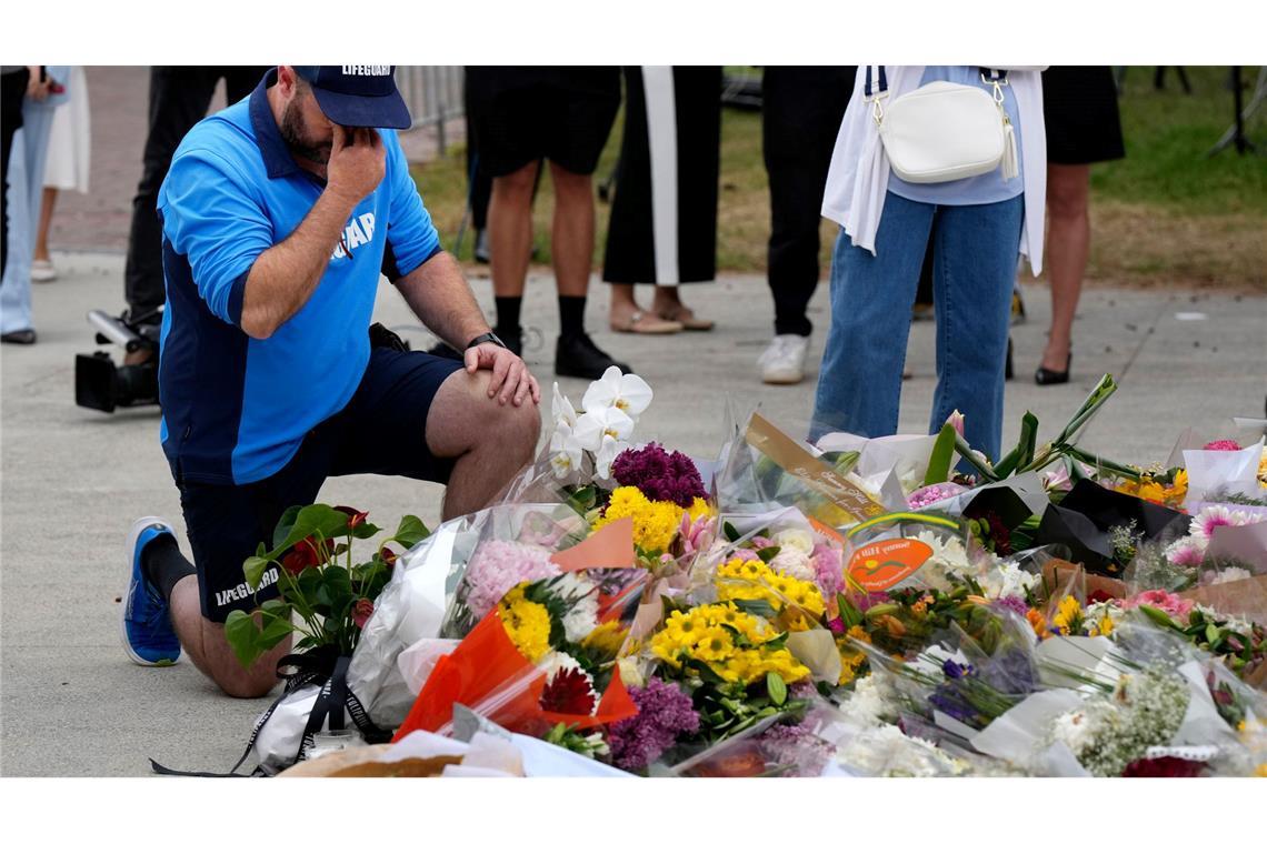 Wut, Trauer und Empörung bestimmen weiter den Alltag vieler in Sydney nach dem Attentat mit 15 Toten.