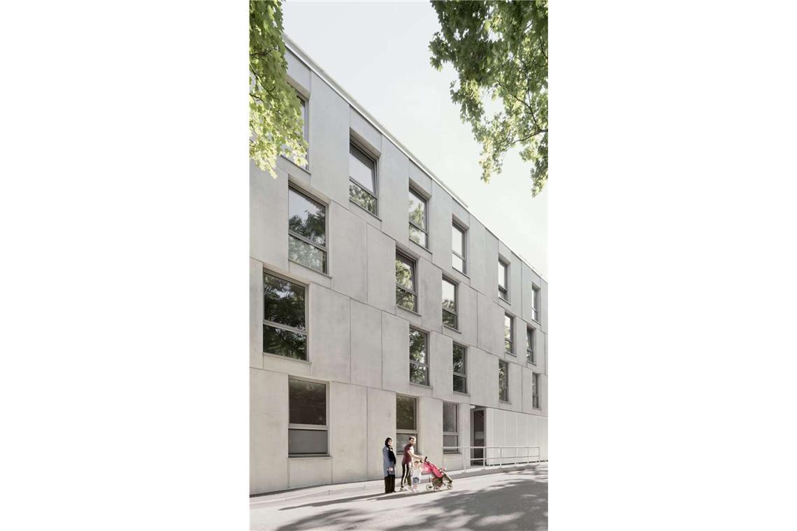 So sehen die besten Häuser in Stuttgart und im Land aus Yonder Architektur und Design und das Büro SOMAA aus Stuttgart haben in Tübingen mit dem „Haus am Park“ eine Auszeichnung erhalten. Das Haus am Park der Baugemeinschaft Wolle+ liegt in einer von der Tübinger Gartenstraße abgesetzten Nebenstraße: die Ansicht von Norden.