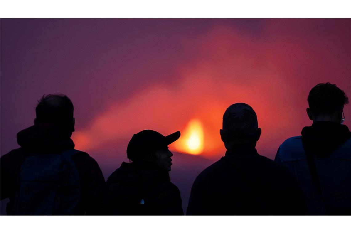 Vulkanausbruch auf Island nach drei Wochen beendet Zahlreiche Interessierte strömten in die Region, um das seltene Spektakel live zu erleben. (Archivbild)