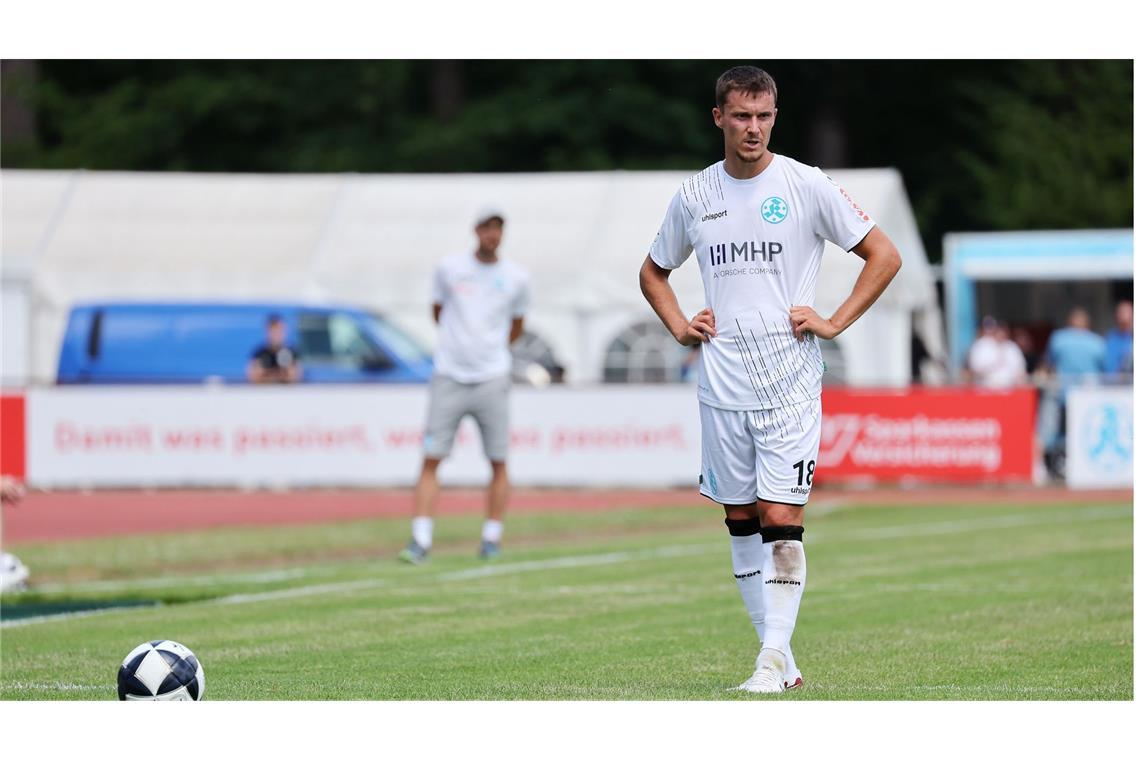 Zaiser: Mann für den ruhenden Ball.