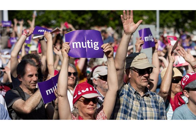 Zehntausende feierten den Kirchentag kontrovers, aber friedlich – meist bei Sonnenschein.