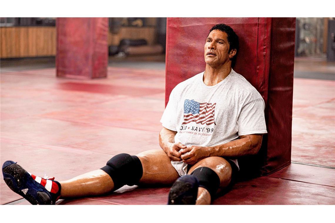 Dwayne Johnson spielt Mixed-Martial-Arts Kämpfer Mark Kerr Zerrissener Held: Schauspieler und Ex-Wrestler Dwayne „The Rock“ Johnson glänzt in der Rolle des Mixed-Martial-Arts-Pioniers Mark Kerr.