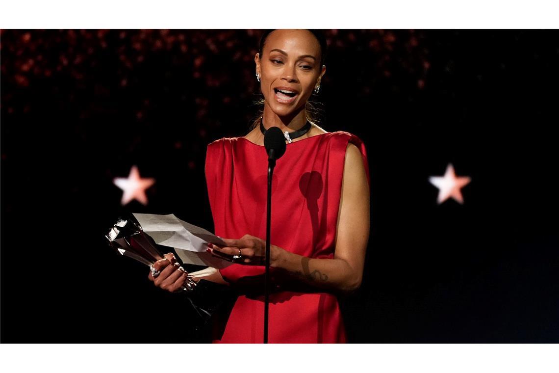 Kritiker zeichnen Demi Moore als beste Schauspielerin aus Zoe Saldana aus "Emilia Pérez" wurde beste Nebendarstellerin.