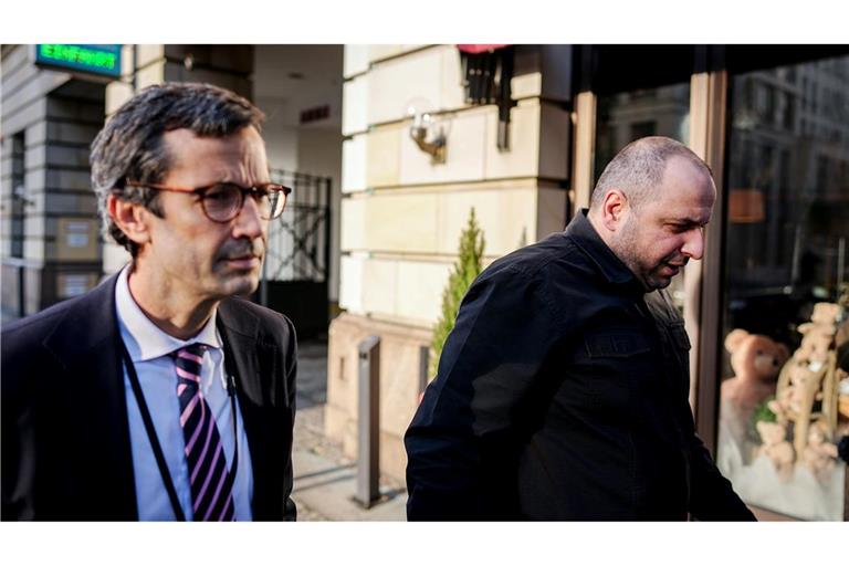 Zu den Gesprächen in Berlin reiste der ehemalige ukrainische Verteidigungsminister Rustem Umjerow an.