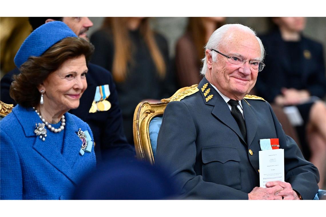 Zu Ehren von Carl Gustaf gab es einen Gottesdienst in der Schlosskirche.