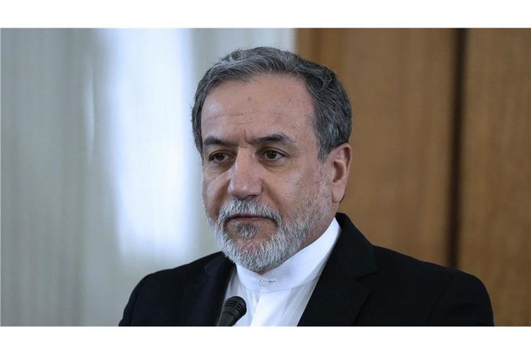 Zu Gast in Peking: der iranische Außenminister Abbas Araghtschi.