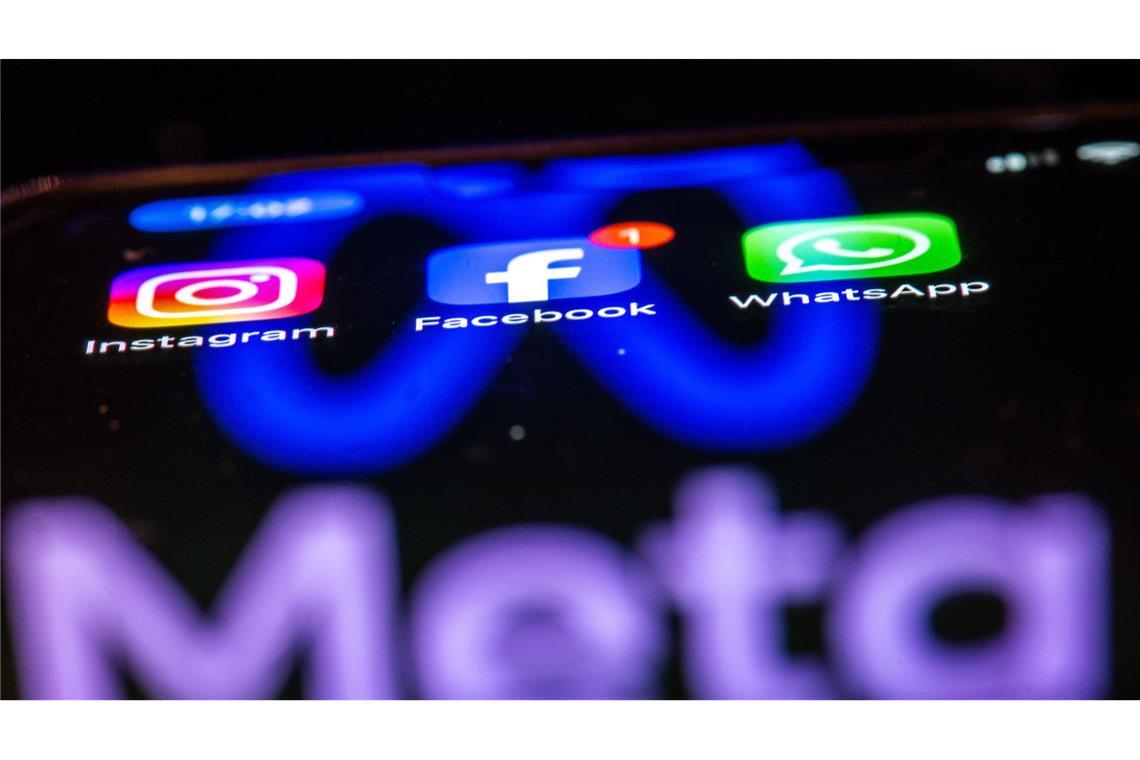 Weniger personalisierte Werbung auf Facebook und Insta Zu Meta gehören viele der wichtigsten Apps.