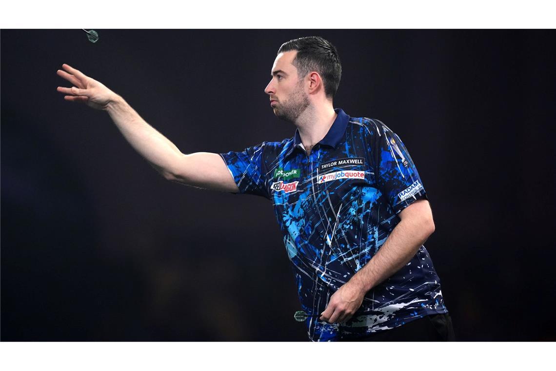 Zu stark für Clemens: Luke Humphries.