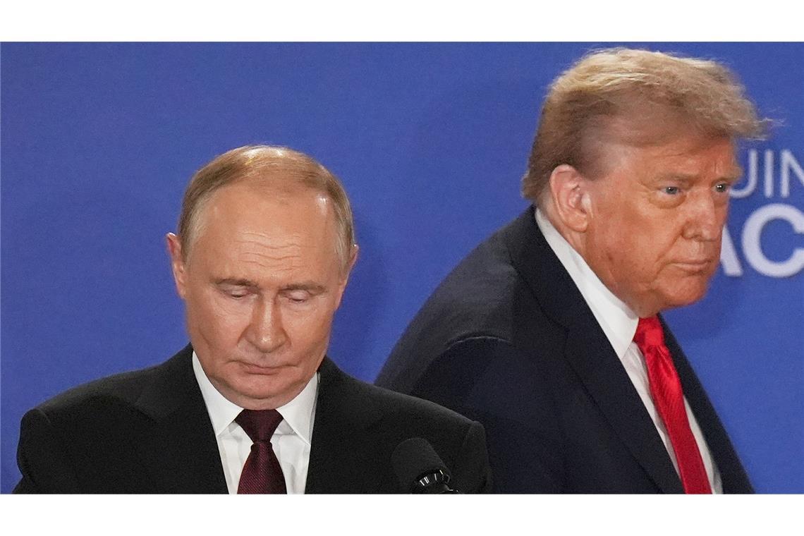 Zuletzt trafen sich Trump und Putin im US-Bundesstaat Alaska. (Archivbild)