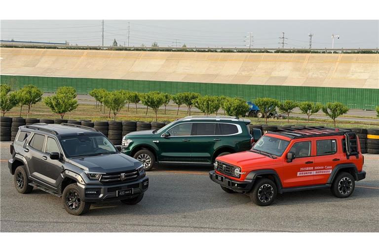 Zum Jahreswechsel sollen die Modelle Tank 300, Tank 400 und Tank 500 auf den Markt kommen.