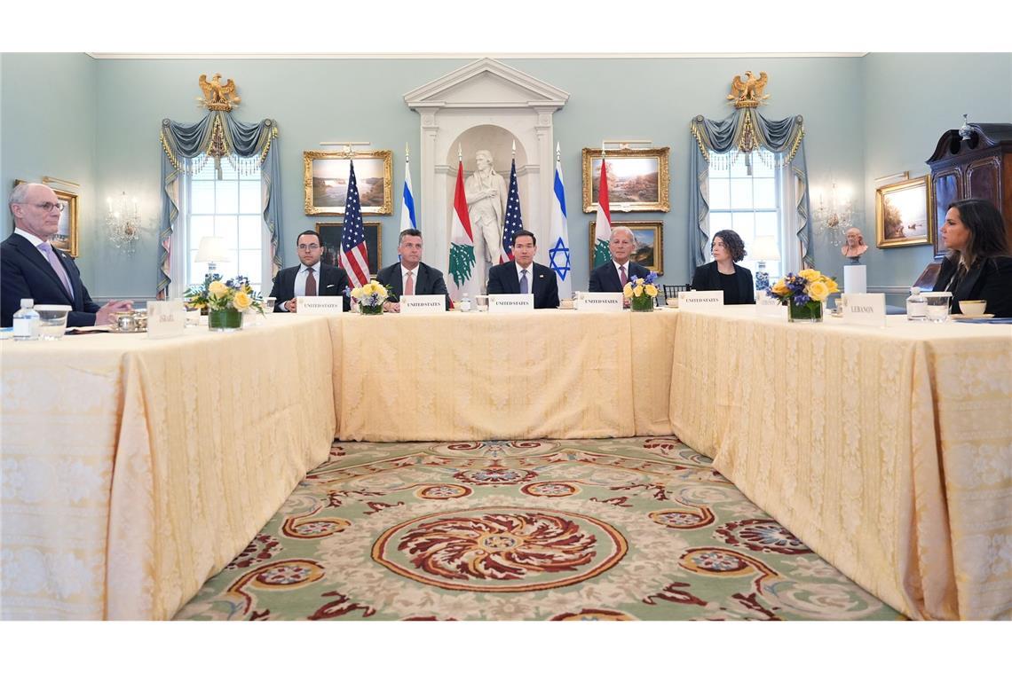 Zum vierten Mal kommen heute israelische und libanesische Regierungsvertreter in Washington zu direkten politischen Gesprächen zusammen. (Archivbild)
