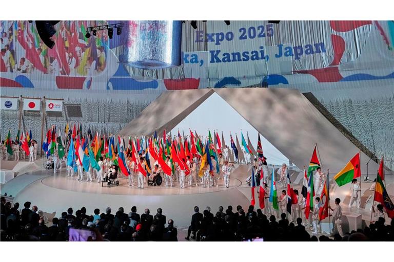 Zum zweiten Mal nach 1970 ist Osaka Gastgeber der Expo.