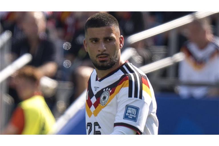 Zumindest vorerst ein Bild aus der Vergangenheit: Deniz Undav, hier bei der WM im Sommer, im DFB-Trikot.