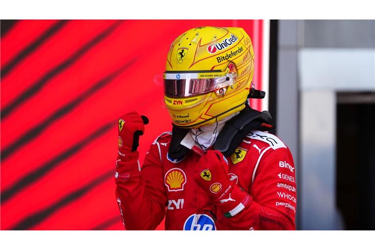 Zurück an der Spitze: Lewis Hamilton hat plötzlich wieder Titelhoffnungen.