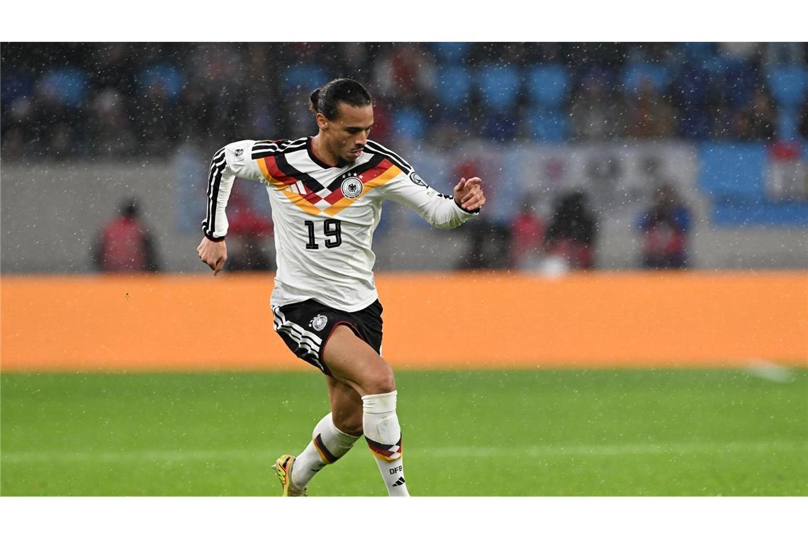 Zurück im DFB-Trikot: Leroy Sané.