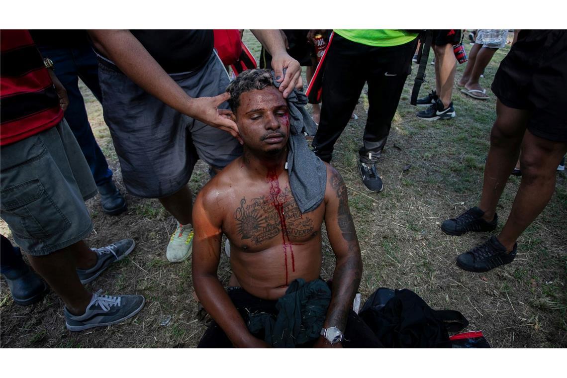Zusammenstöße vor dem Finale der Copa Libertadores