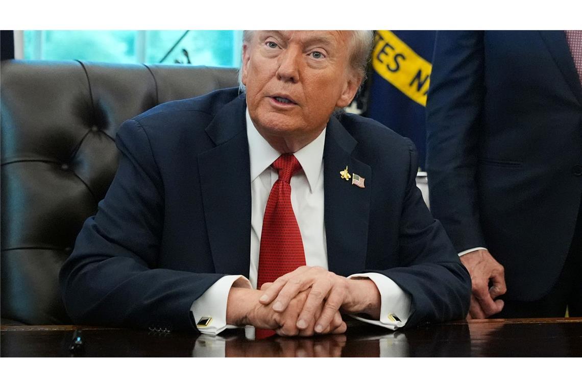 Neuer Zoff zwischen Thunberg und Trump Zuvor hatte Trump der Schwedin vorgeworfen, ihre Aggressionen nicht im Griff zu haben. (Archivbild)