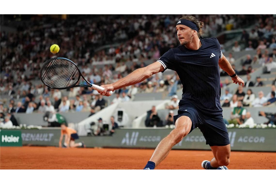 Zverev spielt Rückhand