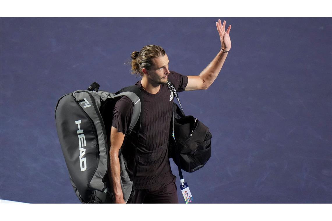 Melbourne wirkt nach: Zverev außer Form Zverev unterlag in Acapulco gegen Qualifikant Learner Tien.