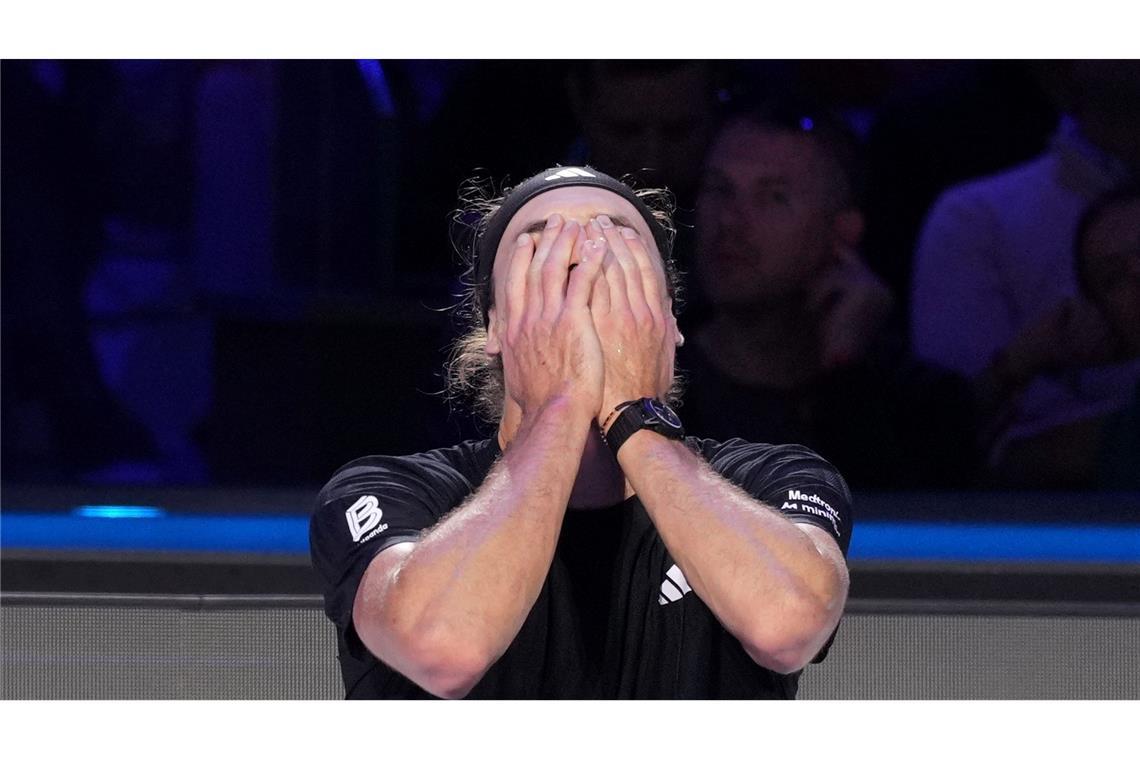 Zverev vergab im Laufe des Spiels so manche Chancen.