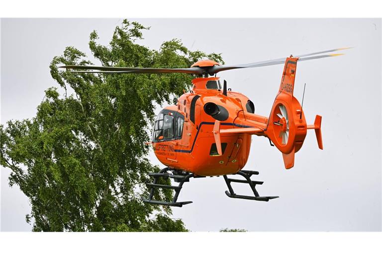 Zwei Rettungshubschrauber waren im Einsatz. (Symbolbild)