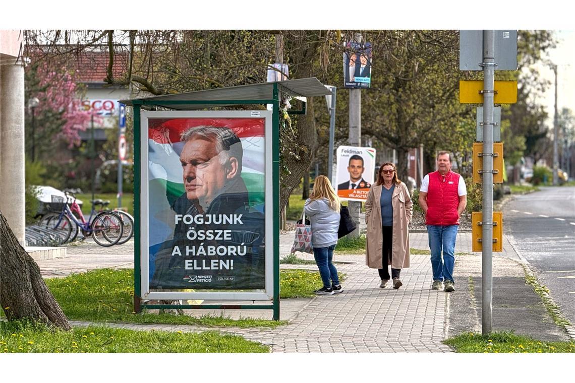 Zwei Tage vor der Parlamentswahl in Ungarn unterstellt Regierungschef Orban der Opposition Umsturzpläne. (Archivbild)