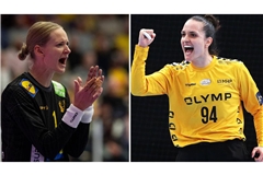 Zwei Weltklassetorhüterinnen mit Bietigheimer Vergangenheit treffen in Stuttgart aufeinander: Johanna Bundsen und Gabriela Moreschi (re.).