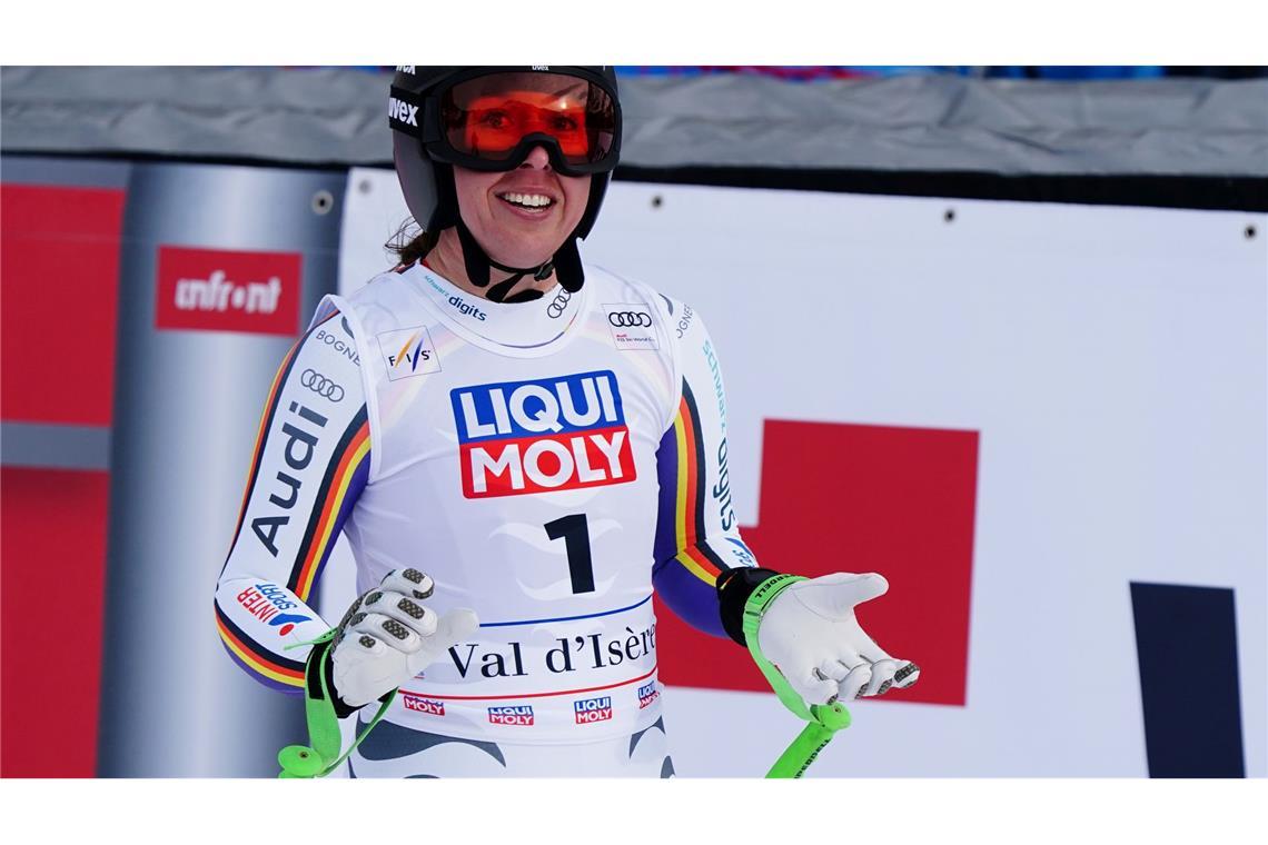 Zwei Winter lang verpasste Kira Weidle-Winkelmann Podestplätze im Weltcup.