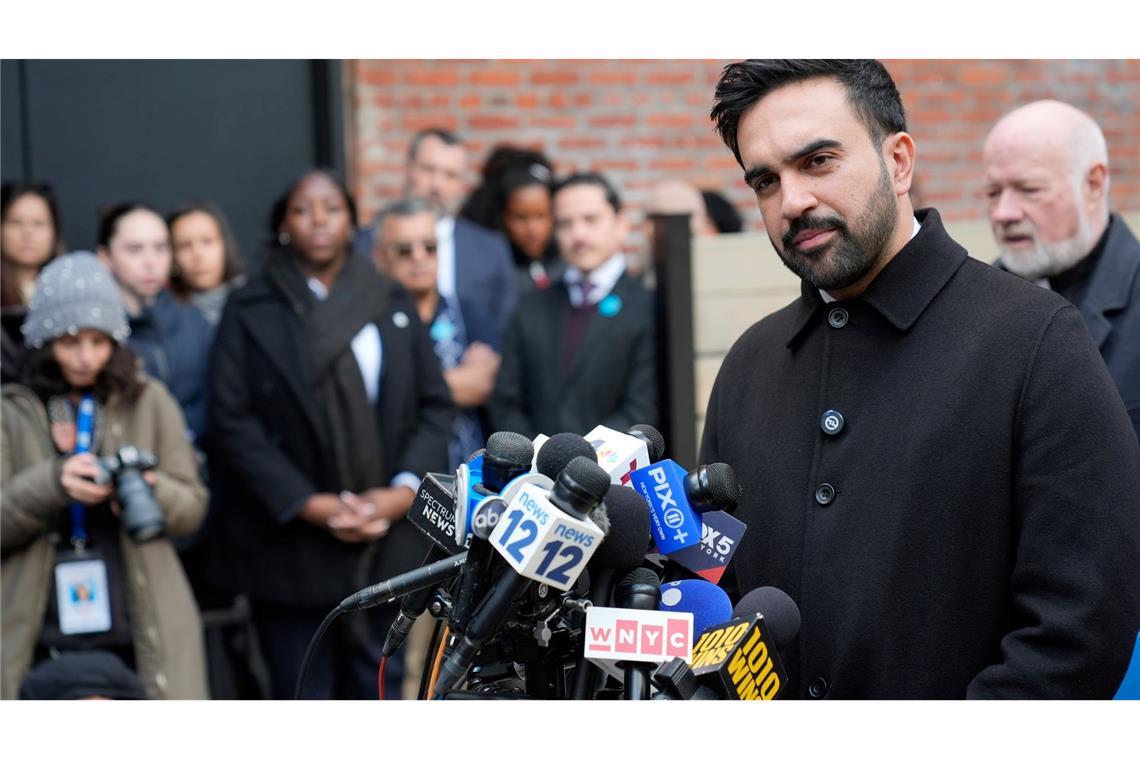 Zwischen Wahlsieg und Amtsantritt dürfte Mamdani es tunlichst vermeiden wollen, in Konflikte hineingezogen zu werden. (Archivbild)